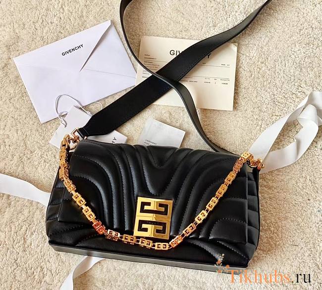 Givenchy Small Soft Bag Black 25x15x6cm - 1