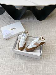 Chloé Kick Sneaker Natural Brown - 1