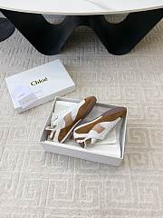 Chloé Kick Sneaker Natural Brown - 5