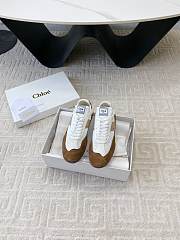 Chloé Kick Sneaker Natural Brown - 4