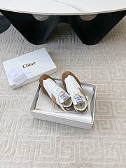 Chloé Kick Sneaker Natural Brown - 3