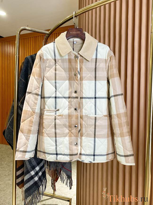 Burberry Vintage Check Quilted Jacket - 1