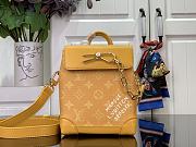 Louis Vuitton LV Nano Steamer Yellow 18x15x7cm - 1