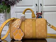 Louis Vuitton LV Keepall Bandoulière 25 Yellow 25x15x11cm - 1