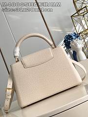 Louis Vuitton LV Capucines MM Bag White 31x20x11cm - 2