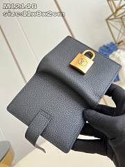 Louis Vuitton LV Wallet Low Key Compact Black 11x8.5x2cm - 3