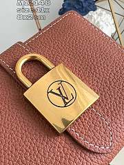 Louis Vuitton LV Wallet Low Key Compact Cognac 11x8.5x2cm - 4