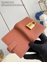 Louis Vuitton LV Wallet Low Key Compact Cognac 11x8.5x2cm - 3