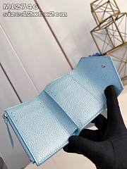 Louis Vuitton LV Victorine Wallet Azur Frost 12x9.5x2.5cm - 4