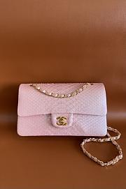 Chanel Flap Bag Pink Crocodile 25cm - 1