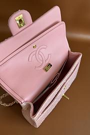 Chanel Flap Bag Pink Crocodile 25cm - 5