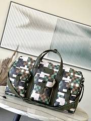 Louis Vuitton LV LV Trail Keepall 55 Damoflage Green 55x29x23cm - 1