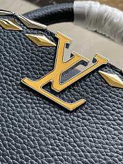 Louis Vuitton LV Mini Capucines Navy Blue Bag 21x14x8cm - 6