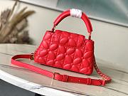 Louis Vuitton LV Capucines East-West Mini Red 22x12x8cm - 4