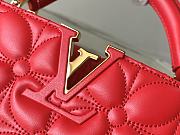 Louis Vuitton LV Capucines East-West Mini Red 22x12x8cm - 3