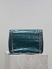 YSL Medium Niki Bag Green 28x20.5x8.5cm - 3