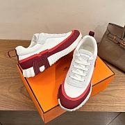 Hermes Bouncing Sneaker White Red - 5