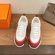 Hermes Bouncing Sneaker White Red - 3