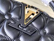 Louis Vuitton LV Capucines East-West MM Black 33x19x9cm - 2