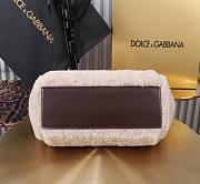 Dolce & Gabbana DG Sicily Faux Fur Bag 20x15x6.5cm - 5