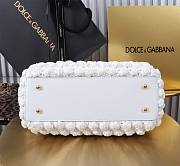 Dolce Gabbana Sicily Crocheted Raffia Bag 20x16x8cm - 4