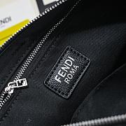 Fendi Roma Leather Melon Small Black 33x18x10cm - 2