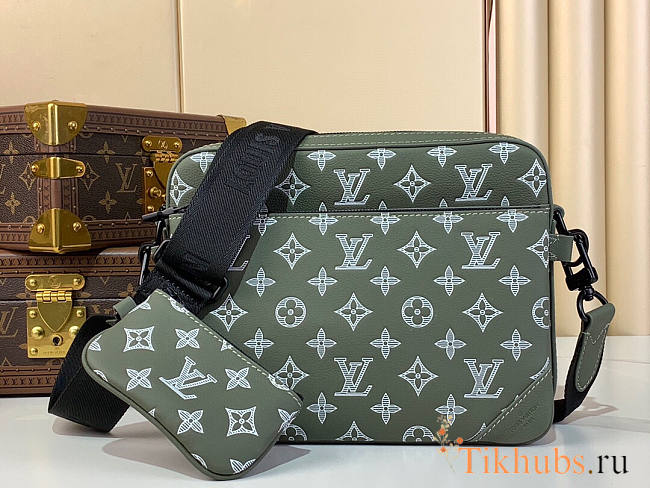 Louis Vuitton LV Bag Trio Messenger G65 Khaki 25x18.5x7cm - 1