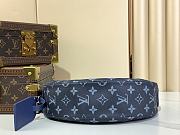 Louis Vuitton LV Hamac PM Blue 28.5x15x8cm - 6