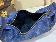 Louis Vuitton LV Hamac PM Blue 28.5x15x8cm - 3