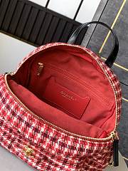 Chanel Red Backpack 28x26x11cm - 6