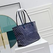 Goyard Saint Louis PM Tote Blue 47x34x26cm - 4