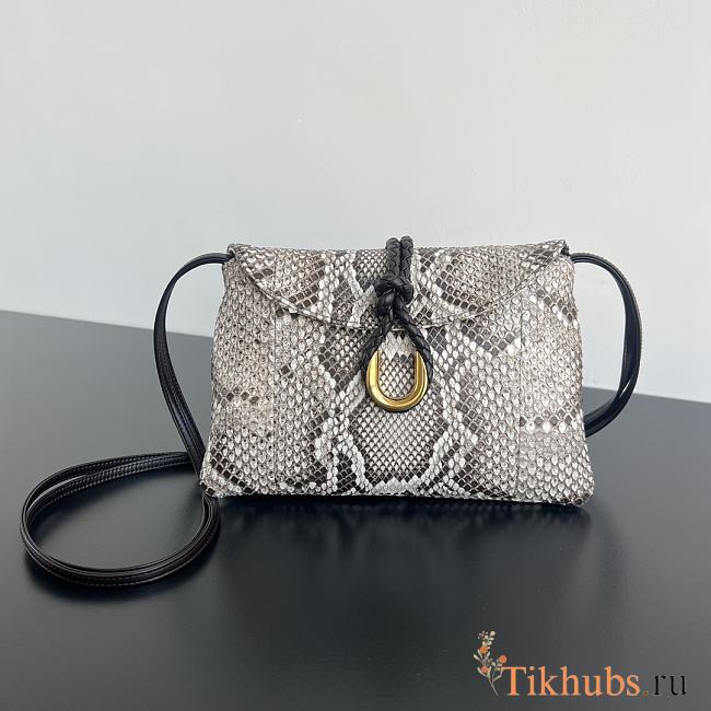 Bottega Veneta Small Liberta Bag Crocodile 27.5x16x6cm - 1