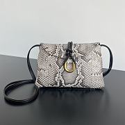 Bottega Veneta Small Liberta Bag Crocodile 27.5x16x6cm - 1