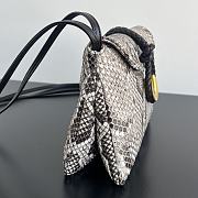 Bottega Veneta Small Liberta Bag Crocodile 27.5x16x6cm - 6