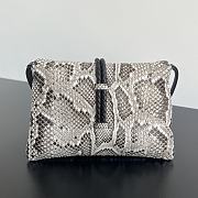 Bottega Veneta Small Liberta Bag Crocodile 27.5x16x6cm - 3