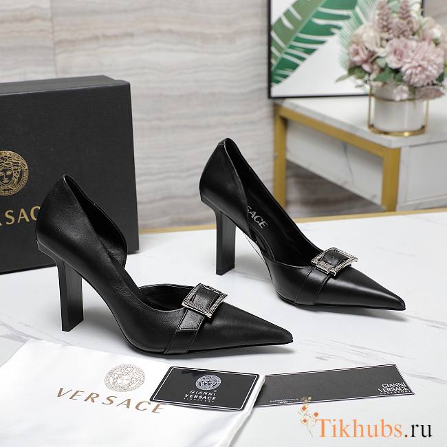 Versace Black High Heel 10cm - 1