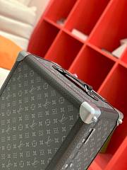 Louis Vuitton LV Rolling Trunk Suitcase Monogram Eclipse 55x39x24cm - 2