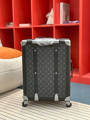 Louis Vuitton LV Rolling Trunk Suitcase Monogram Eclipse 55x39x24cm - 5