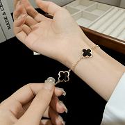 Van Cleef VCA Pure Alhambra Black Bracelet - 5