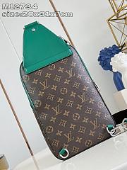 Louis Vuitton LV Avenue Slingbag Borneo Green 31x7x20cm - 4