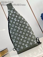 Louis Vuitton LV Duo Slingbag Olive Green 42x20x6cm - 4