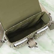 Dior Hit The Road Bag with Strap Olive Green 27x17x9cm - 5