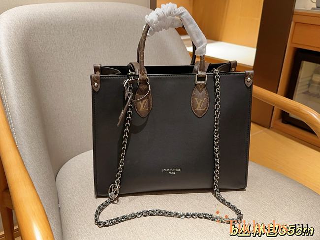 Louis Vuitton LV Onthego MM Black 35cm - 1