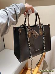 Louis Vuitton LV Onthego MM Black 35cm - 2