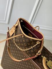 Louis Vuitton LV Carryall BB Bag Monogram 26x10x17cm - 4