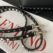 Valentino Garavani Rockstud Small Black Bag 21x15x10cm - 6