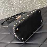 Valentino Garavani Rockstud Small Black Bag 21x15x10cm - 4