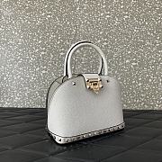 Valentino Garavani Rockstud Small White Bag 21x15x10cm - 2