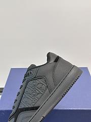 Dior B27 Low-Top Sneaker Black Gravity Leather - 3