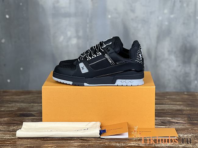 Louis Vuitton LV Trainers Black Sneaker - 1